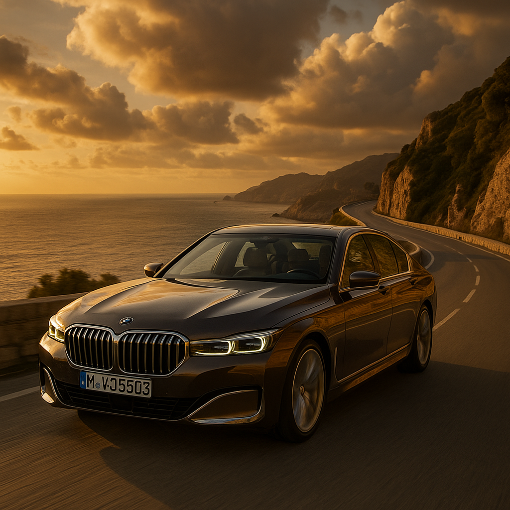 Elegant BMW Coastal Drive