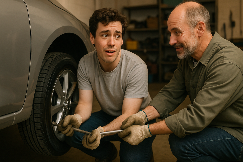 First-Time Wheel Installation Simple
