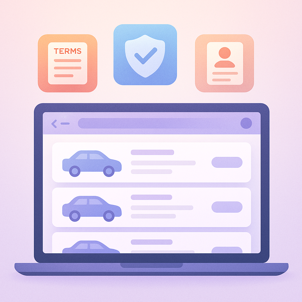 Modern Vehicle Listings UI
