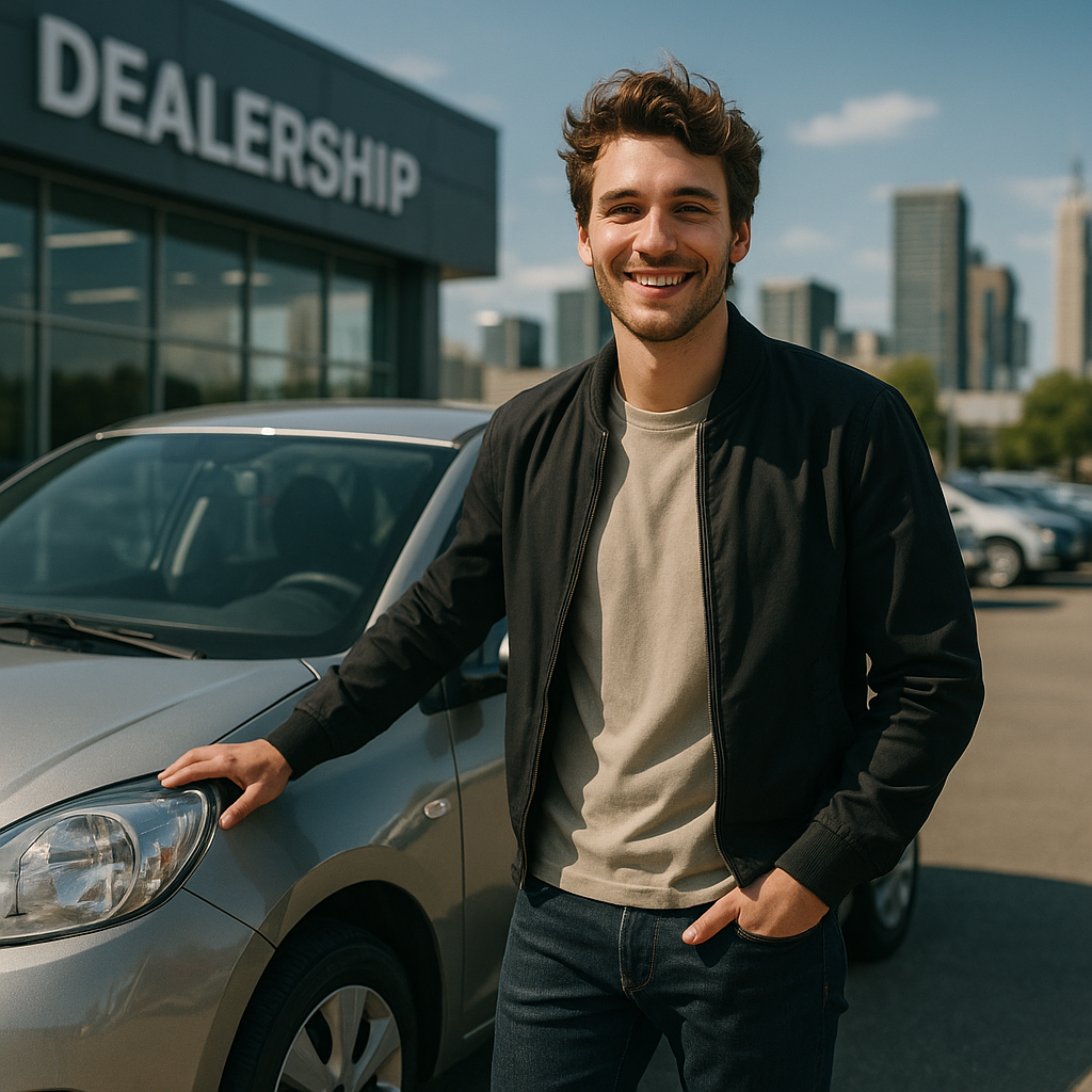 Car Dealership Day first car