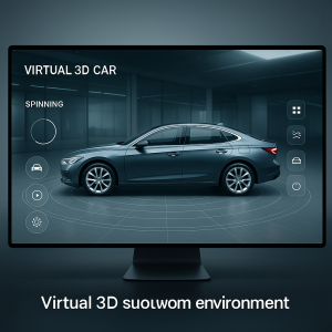 Futuristic Car Showcase