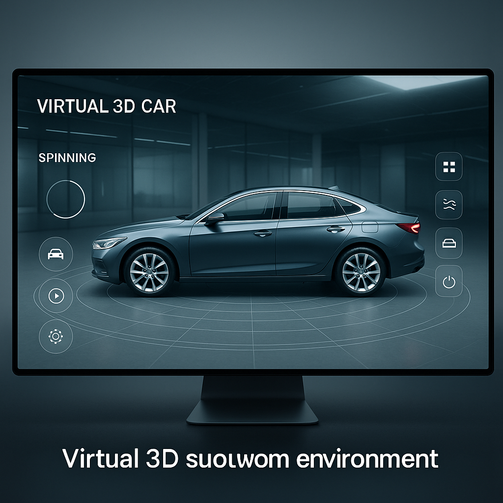 Futuristic Car Showcase
