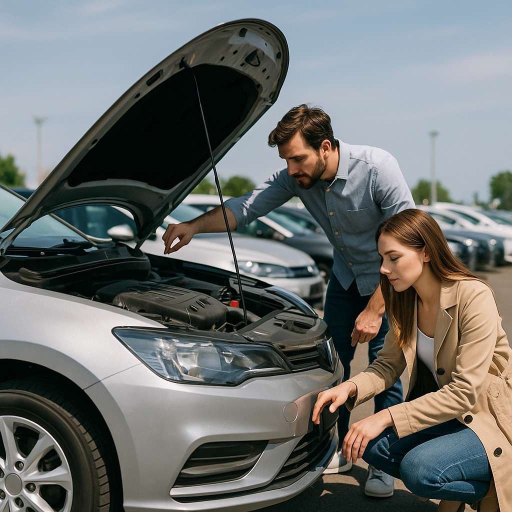 Inspecting Used Car Simple