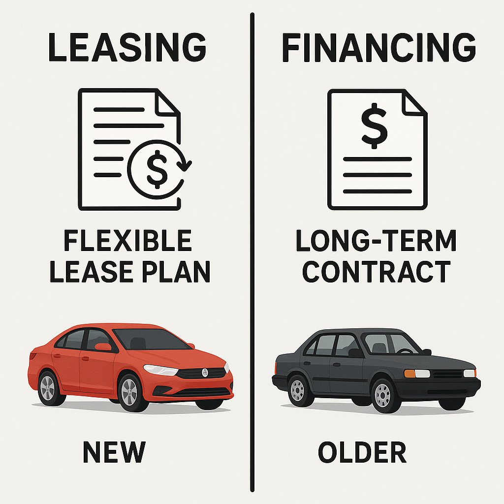 Lease vs Finance Car Simple